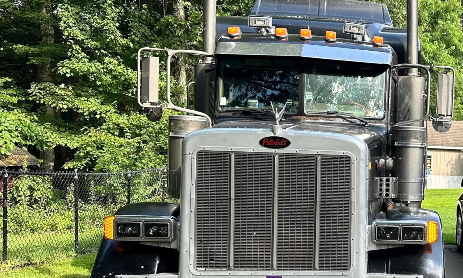 Black LED headlights