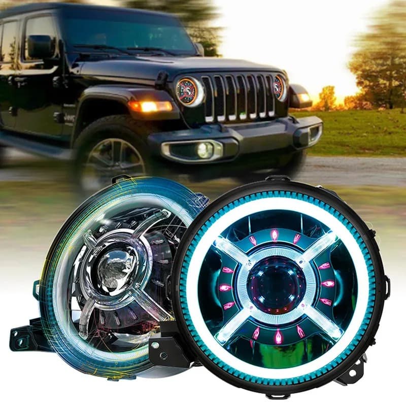 7" LED Headlight for Jeep Wrangler JL/Gladiator JT