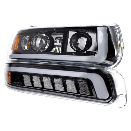 Chevy Silverado 1500 2500 1999-2002 LED Headlights