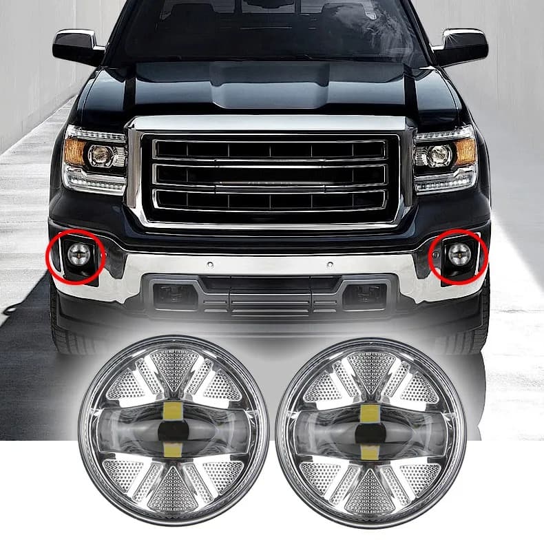 GMC Sierra 1500 2007-2013 LED Fog Lights