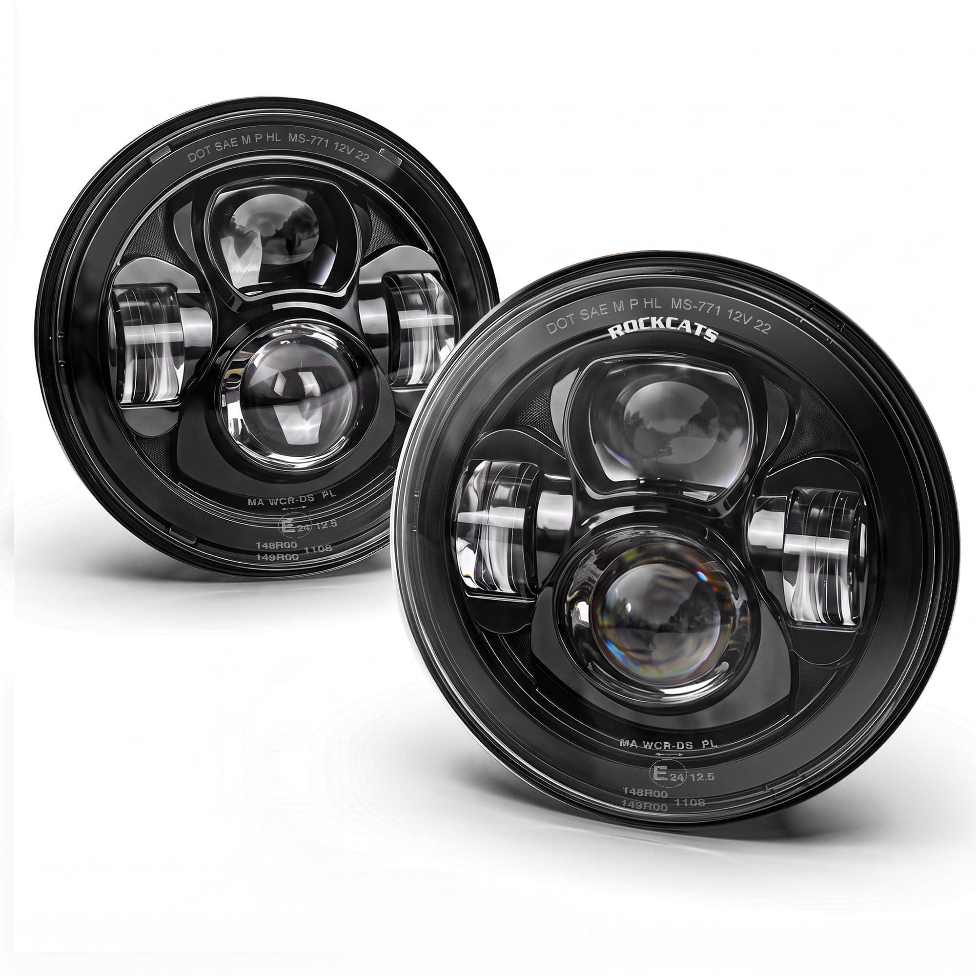 7" LED Headlight for Jeep CJ/Wrangler TJ/JK/LJ