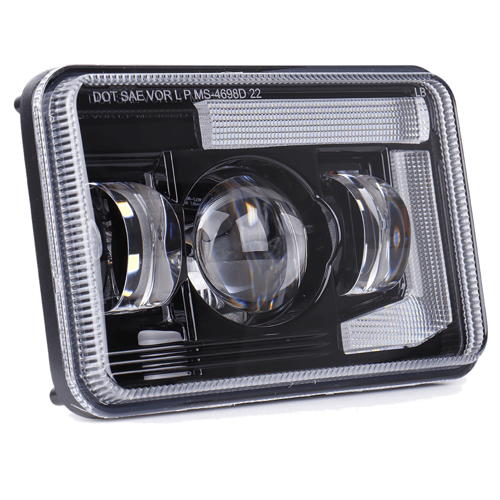 4x6" LED Headlight for Kenworth/Peterbilt/Freightliner