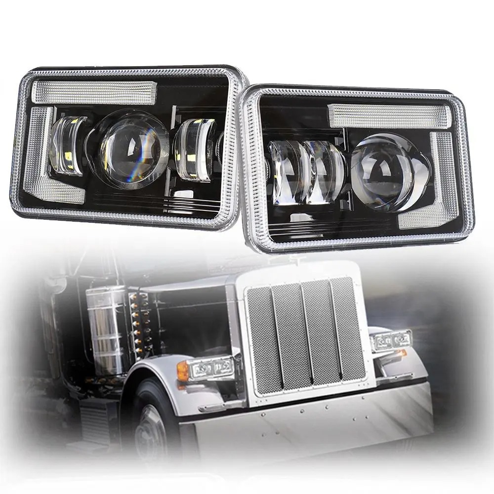 1975-2016 Kenworth T400/ T600/ T800/ W900B/ W900L/American Motors/Cadillac/Chevrolet/Ford Mustang LED Headlight