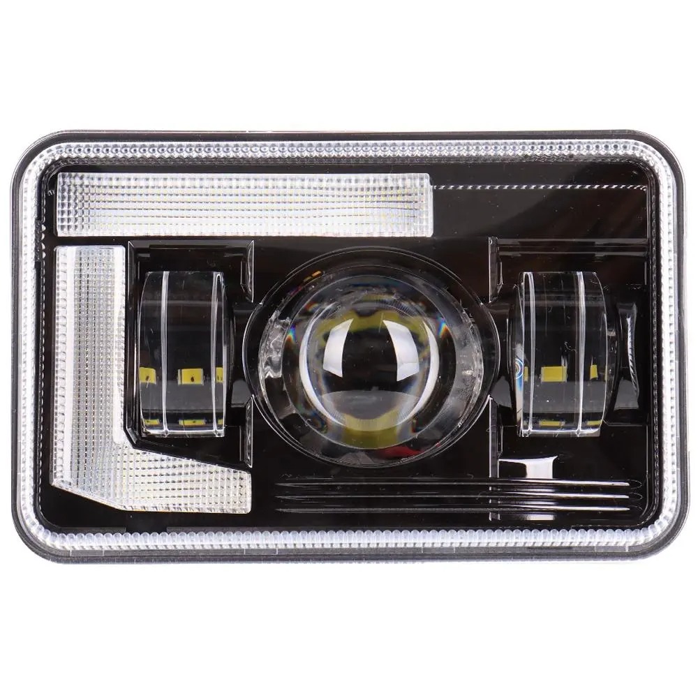1975-2016 Kenworth T400/ T600/ T800/ W900B/ W900L/American Motors/Cadillac/Chevrolet/Ford Mustang LED Headlight view 5